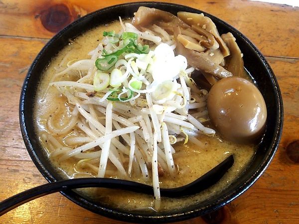 「味噌ラーメン大+メンマ+味付玉子」@大正麺業の写真
