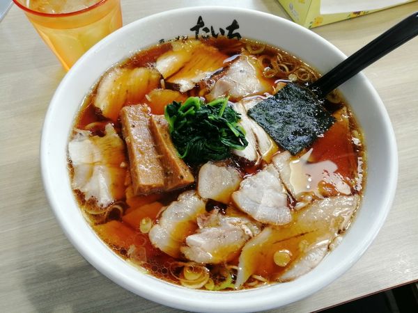 「チャーシュー醤油ラーメン」@ラーメン たいちの写真