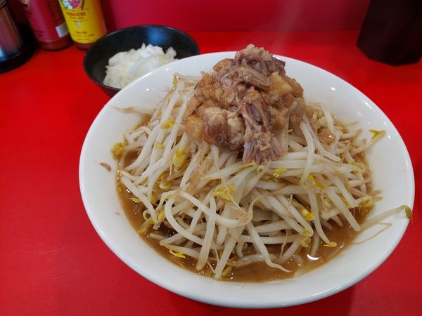 「ミニラーメン+玉ネギ（普通、普通」@立川マシマシ 太田店の写真