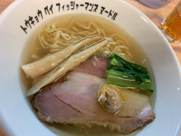 「潮らぁ麺850円」@Tokyo Bay Fisherman's noodleの写真