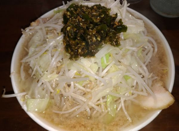 「ラーメンしょうゆ＋青唐辛子」@ラーメン凛 砂町店の写真