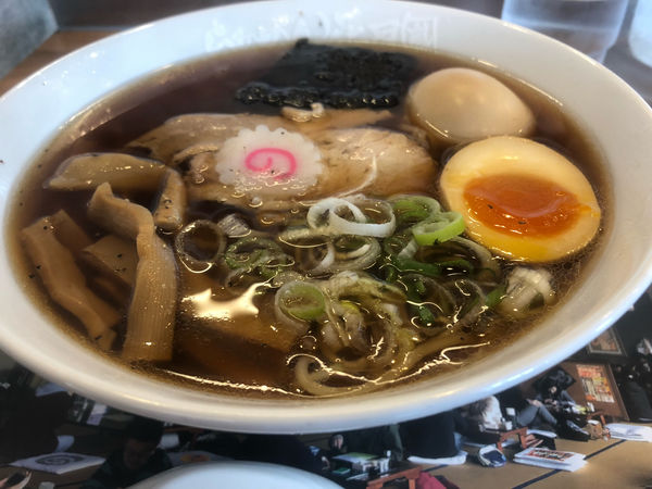 「期間限定中華そば処　琴平荘　¥840+味玉無料」@らあめん花月嵐 久保稲荷店の写真