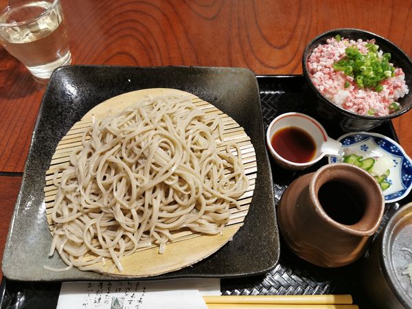 「せいろそば」@そば処三品の写真