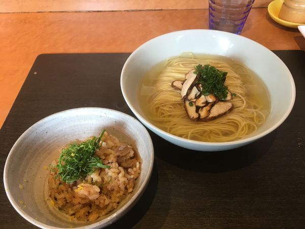 「【限定】一夜干しの出汁そば」@柴崎亭の写真