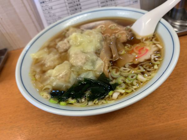 「ワンタンメン」@平和軒の写真