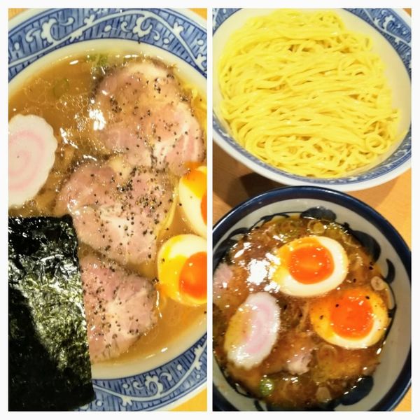 「特製つけ麺980特製中華そば930」@中華そば 青葉 学芸大学店の写真