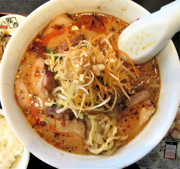 「芳醇焦がし胡麻味噌（840円）」@喜多方ラーメン坂内 小岩店の写真