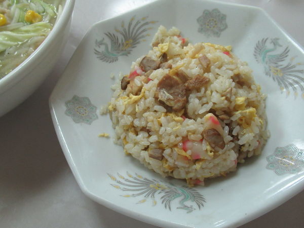 「タンメン（830円）＋半チャーハン（390円）」@ラーメンさくらいの写真