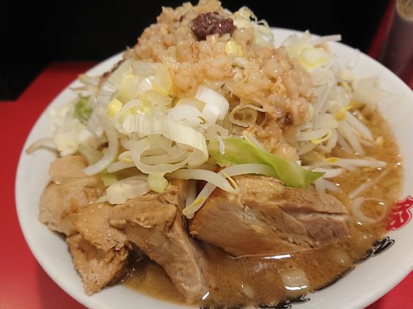 「小ラーメン   うずら」@豚ラーメン 板橋駅前店の写真
