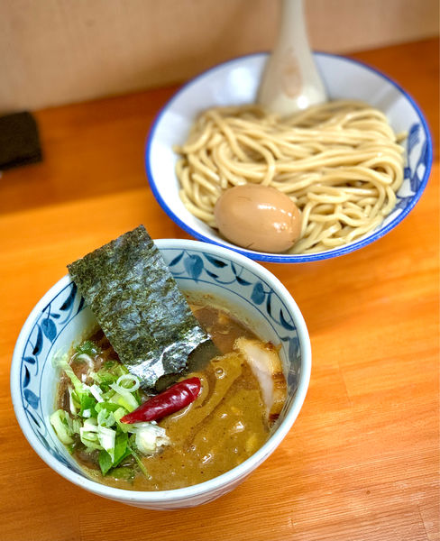 「カレーつけ麺」@自家製麺 福は内の写真