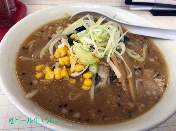 「みそラーメン(700円)」@どさん子 秩父別所店の写真
