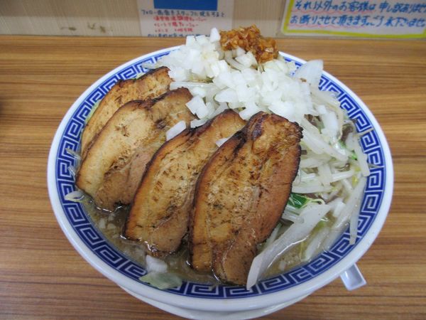 「限定　ふじ麺小ブタ（１１８０円）＋大盛１００円」@大勝軒ROSSO－ロッソ－の写真