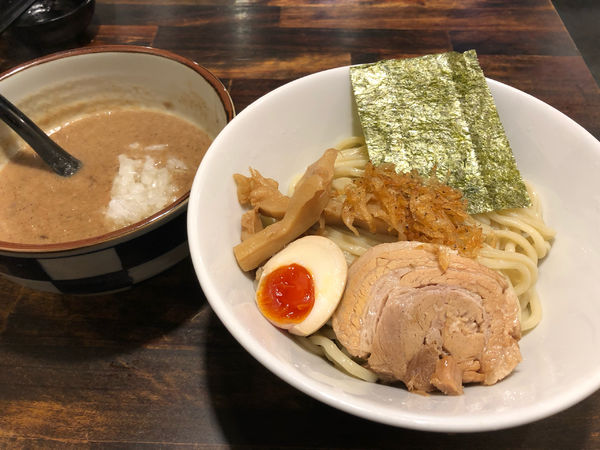 「濃魚つけ麺　醤油」@オリオン食堂の写真