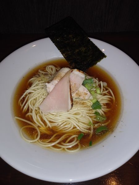 「帆立&利尻昆布&煮干しの中華蕎麦」@煮干し中華蕎麦 山崎の写真