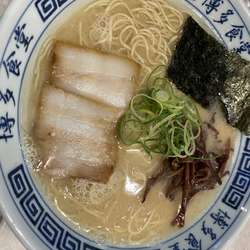 博多ラーメン+ご飯