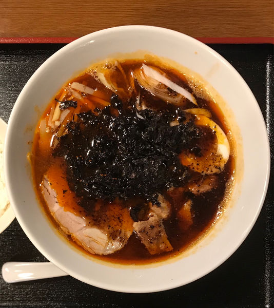 「辛ニボクロンボ ４辛 マシ」@麺魂 さまろの写真