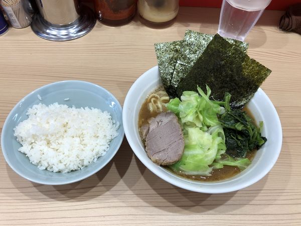 「キャベツラーメン」@漢ラーメン 室の写真