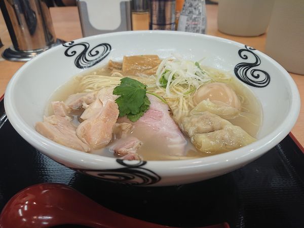 「特製あさり鶏SOBA(塩)」@麺屋 勝天の写真
