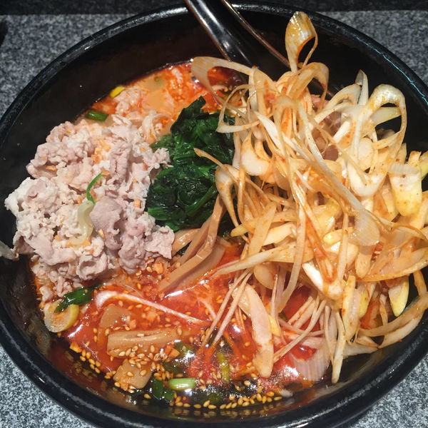 「雷ラーメン 1辛」@麺ロード 青葉台店の写真