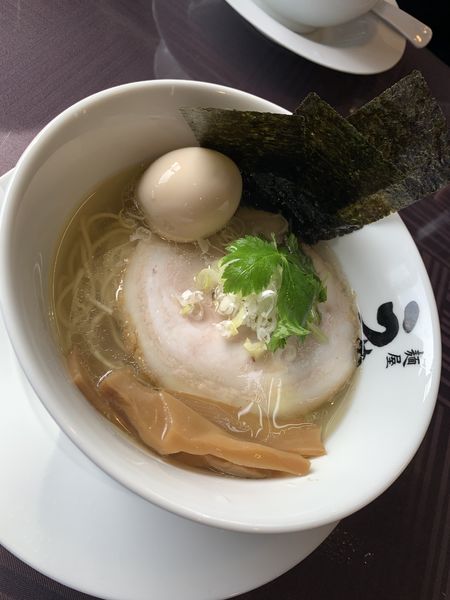 「味玉塩らーめん」@麺屋 うめはら あずま店の写真