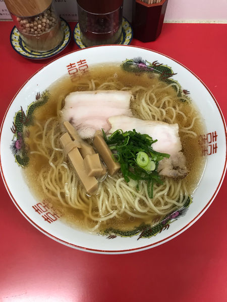 「中華そば 800円」@中華そば 竹千代の写真