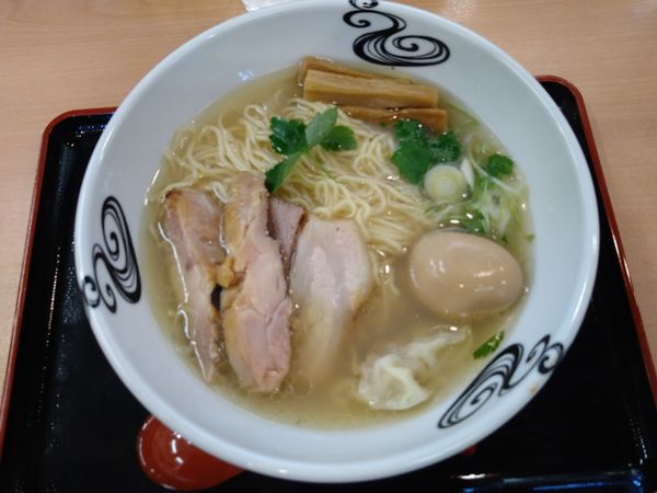 「特製あさり鶏そば(塩)¥1050-」@麺屋 勝天の写真