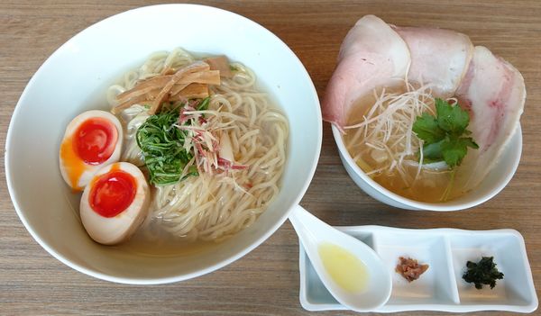 「特製蜆昆布水つけ麺(塩)」@中華そば 和渦 TOKYOの写真