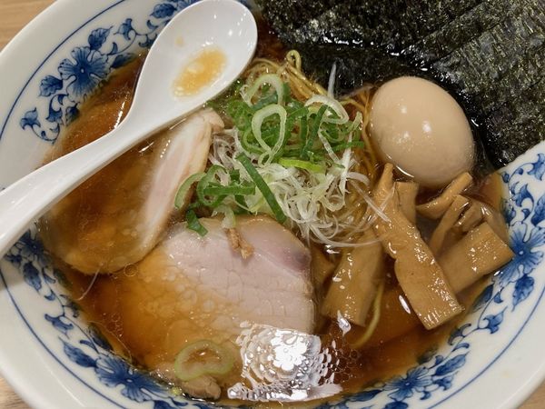 「味玉ラーメン」@覆めん 花木の写真