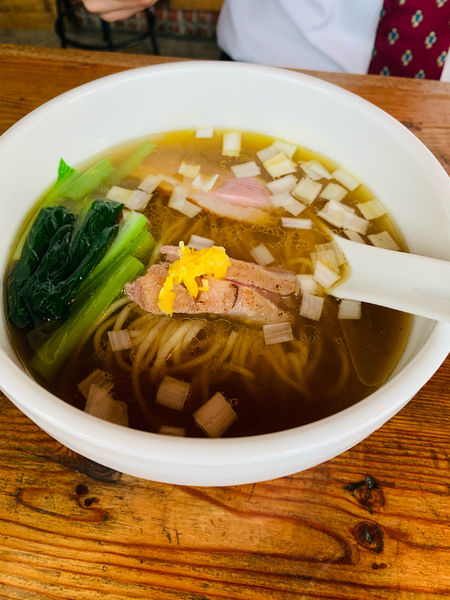 「鴨だし中華そば　塩」@麺処 図鑑の写真