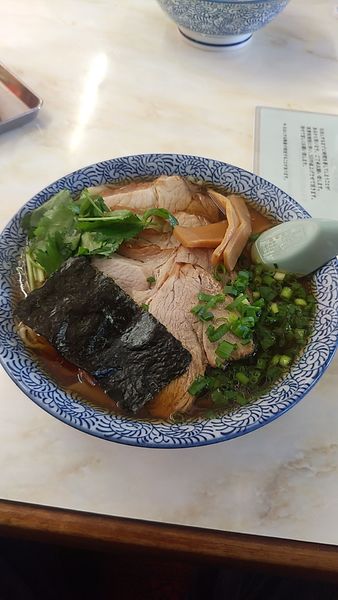 「ﾁｬｰｼｭｰﾜﾝﾀﾝ麺」@味の大西 真鶴店の写真