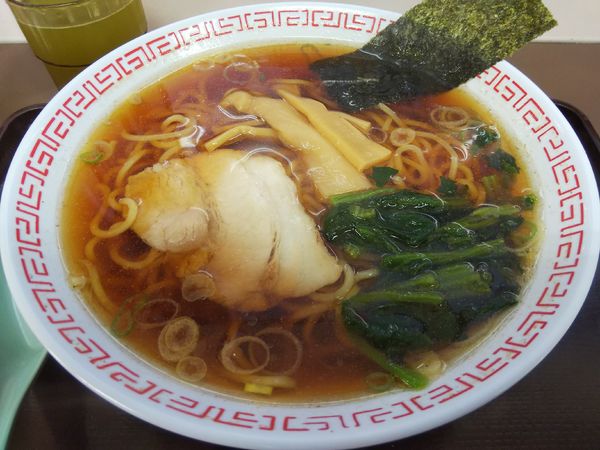 「昭和風中華そば」@小黒川パーキングエリア 上り線スナックコーナーの写真