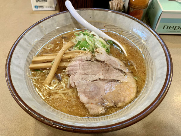 「味噌ラーメン…780円」@喜らくの写真