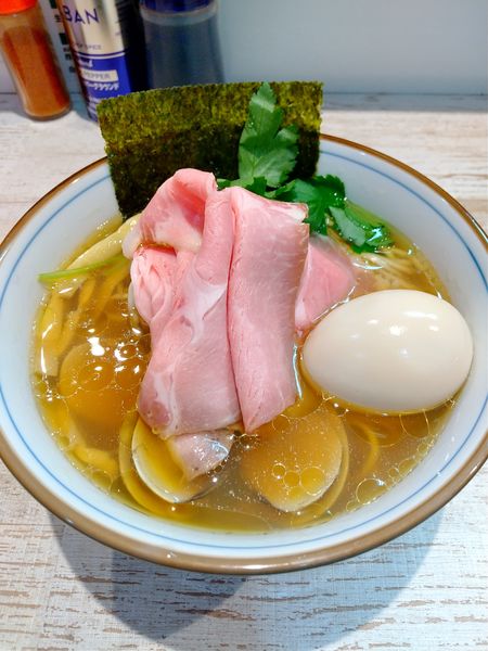 「特製蛤そば」@中華そば 四つ葉の写真