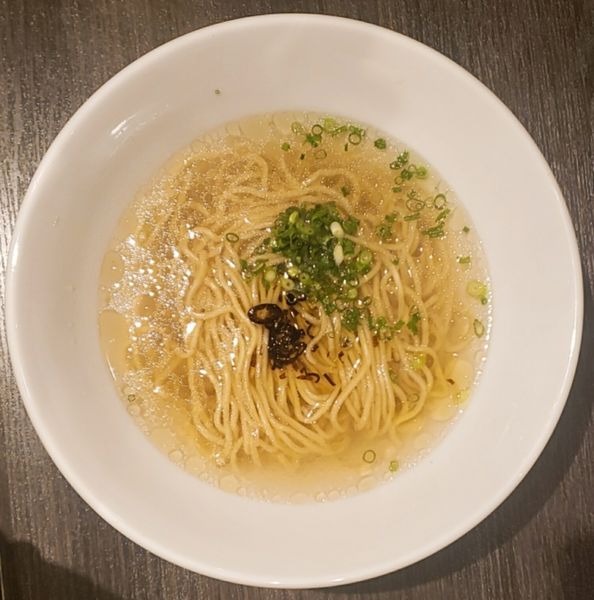 「塩かけそば(500)」@中華そば 十目一八食堂の写真