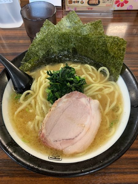 「太麺700円＋海苔50円＋ライス（無料）」@百麺 中目黒店の写真