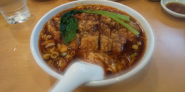 「辛いパイコウサンラーメン」@我流担々麺 竹子 本郷店の写真