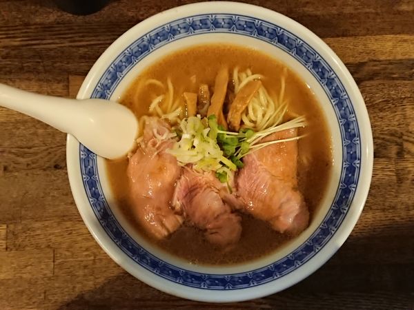 「らーめん＋ちょっと肉増し」@燦燦斗の写真