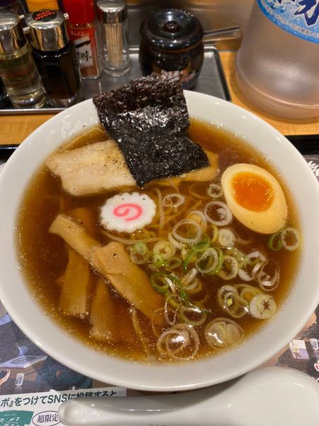 「【限定】中華そば処 琴平荘 840円」@らあめん花月嵐 上大岡店の写真