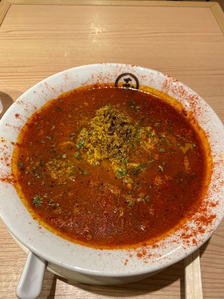 「【限定】香麺　９８０円」@東京煮干し らーめん 玉 東京駅店の写真