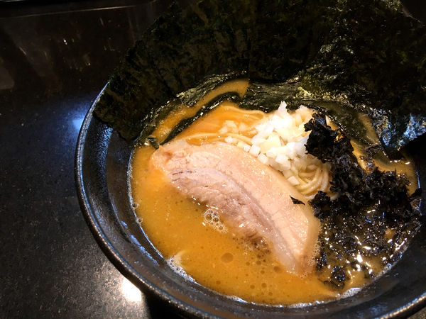 「びんびん海老蕎麦」@七福軒の写真