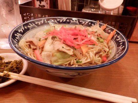 「博多屋台の焼きラーメン」@九州食市の写真