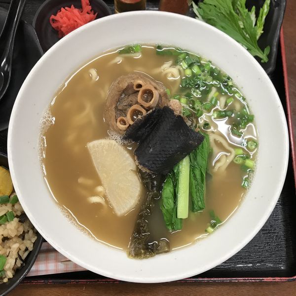 「イラブーそば」@がんじゅう堂の写真