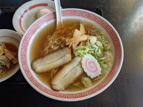 「しじみエキス入り醤油らーめん」@幸楽苑 渋川店の写真
