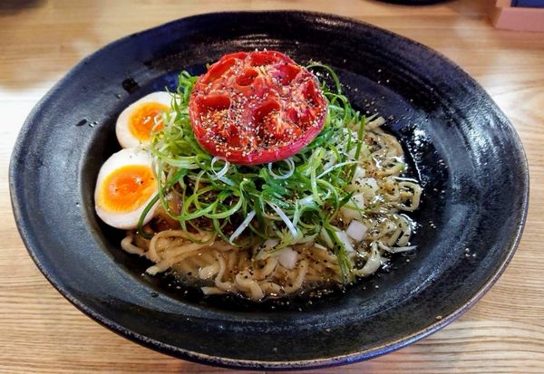 「豚和えそば」@麺 㐂色の写真