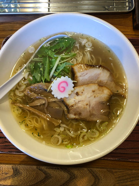 「塩中華そば　730円」@中華ソバ 素和可の写真