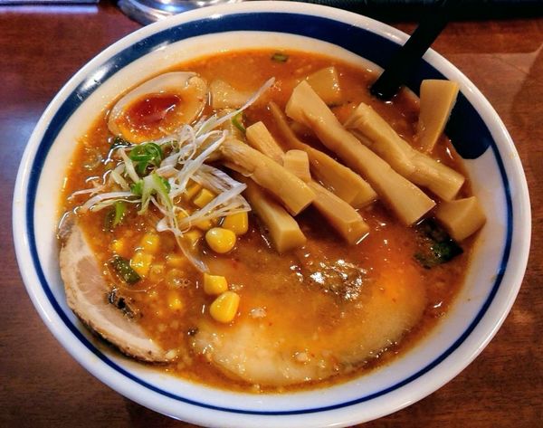 「みそ(うま辛)」@ラーメン・まぜそば 麺丸の写真