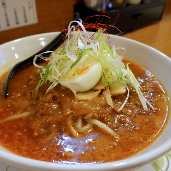 「味噌カレー 750円 + 小ライス（ランチサービス）」@らーめん向日葵の写真