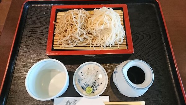 「二色せいろ」@そば処 山本の写真
