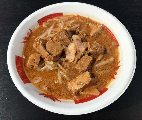 「上州肉煮込味噌らーめん」@空の舌の写真