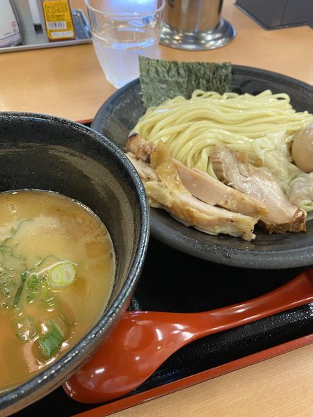 「特製濃厚魚介つけ麺」@麺屋 勝天の写真